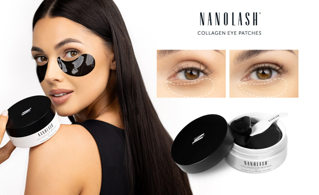 máscara de gel para os olhos nanolash