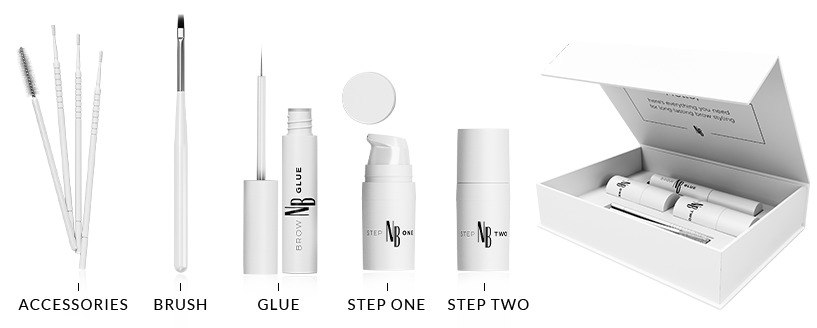 nanobrow Laminação de sobrancelhas em casa