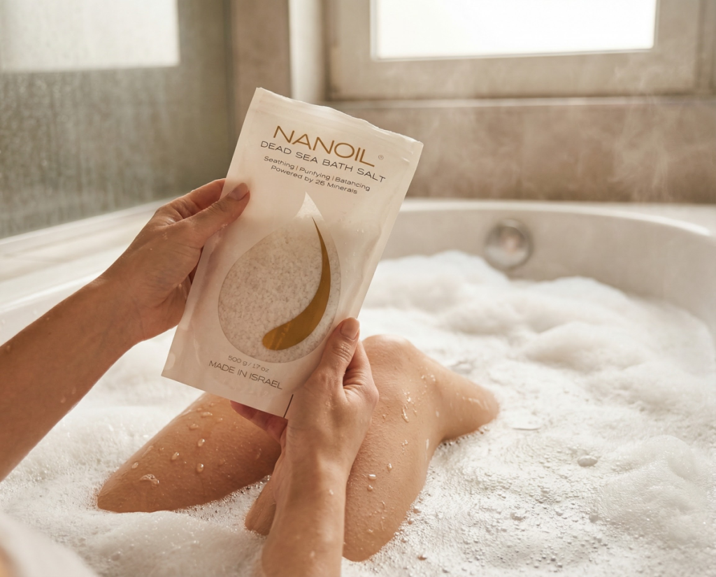 nanoil sais de banho natura