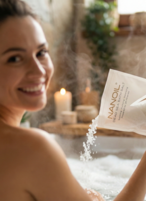 sais de banho natura nanoil