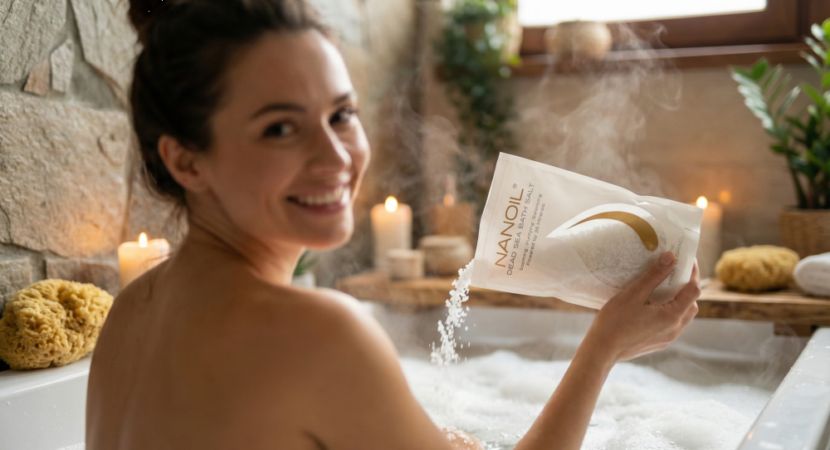 sais de banho natura nanoil